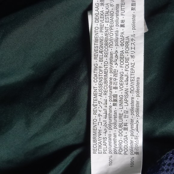 Size S 8 Zara Below Hip Length Navy w Striped Edges Jacket - Picture 6 of 7